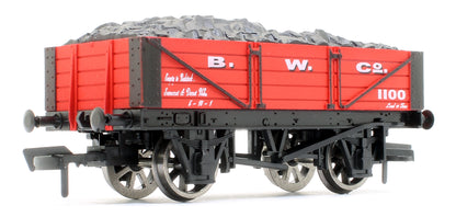 B W Co 4 Plank Wagon No.1100