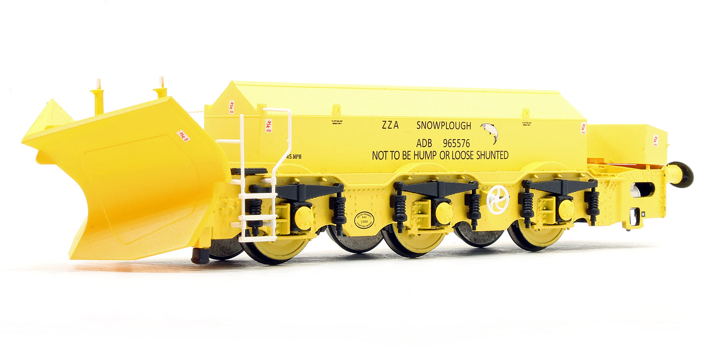 Pre-Owned H4-BH-001 Beilhack snow plough (ex Class 40) ZZA ADB965576 in BR yellow