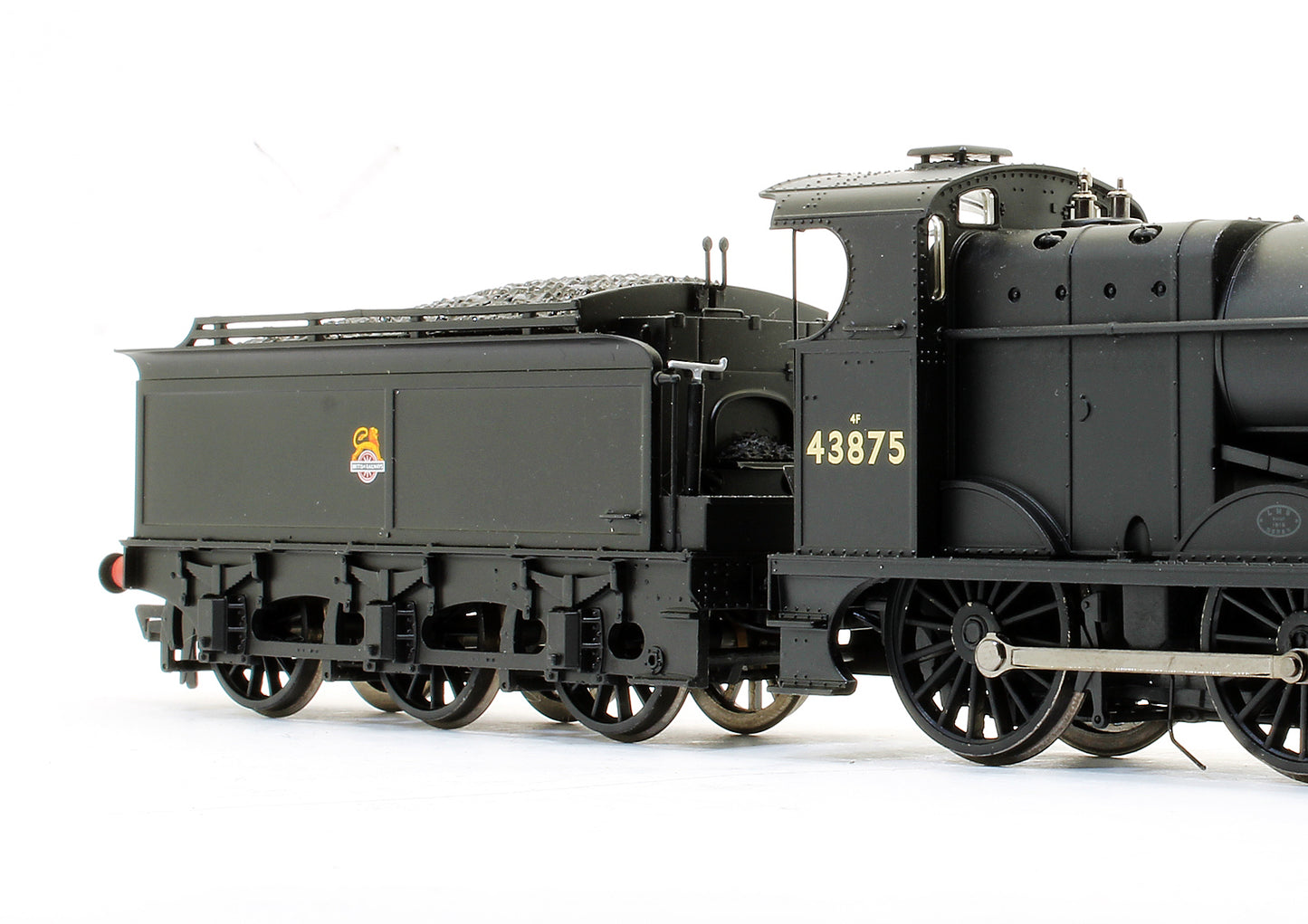 Pre-Owned Class 4F 0-6-0 43875 BR Black Early Emblem Steam Locomotive