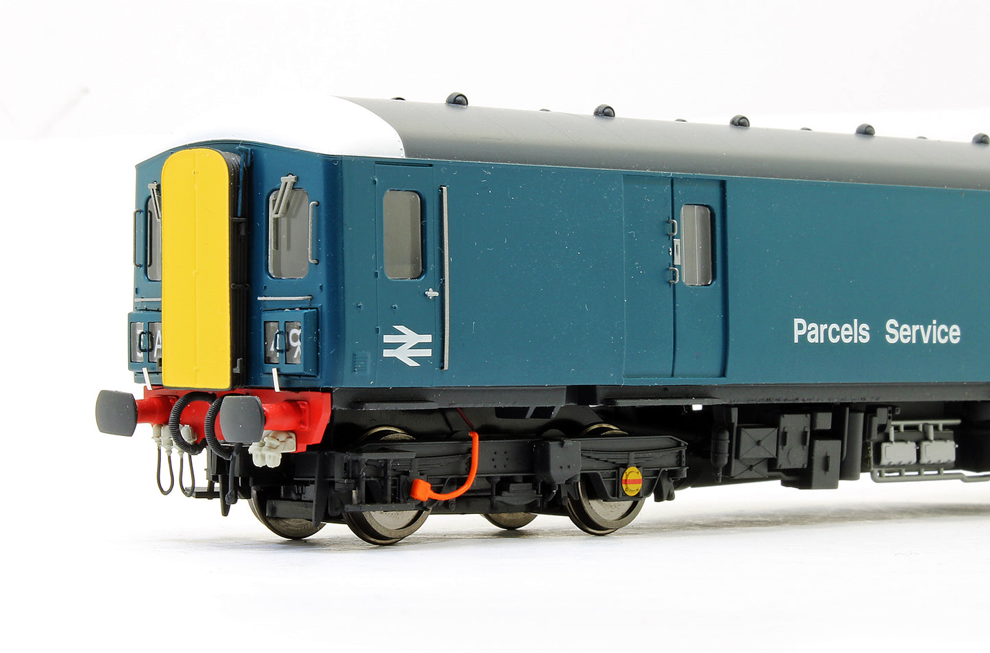 Pre-Owned Class 128 DPU BR Blue W55991 In Early Blue With Yellow Gangway Door Covers