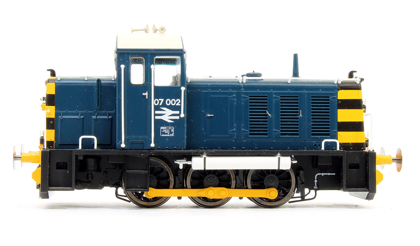 Pre-Owned Class 07 V1 07002 BR Blue Diesel Shunter Locomotive