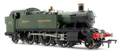 Large Prairie 2-6-2 Tank Locomotive #5109 in Green lettered Great Western