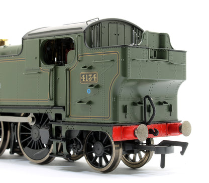 Large Prairie 2-6-2 Tank Locomotive #4134 Lined Green with early Lion & Wheel Crest (Bunker Steps)