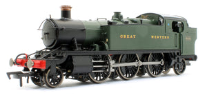 Large Prairie 2-6-2 Tank Locomotive #6129 in Green lettered Great Western - DCC Fitted