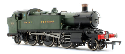 Large Prairie 2-6-2 Tank Locomotive #6129 in Green lettered Great Western