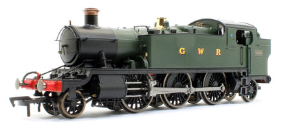 Large Prairie 2-6-2 Tank Locomotive #5150 in Green lettered GWR