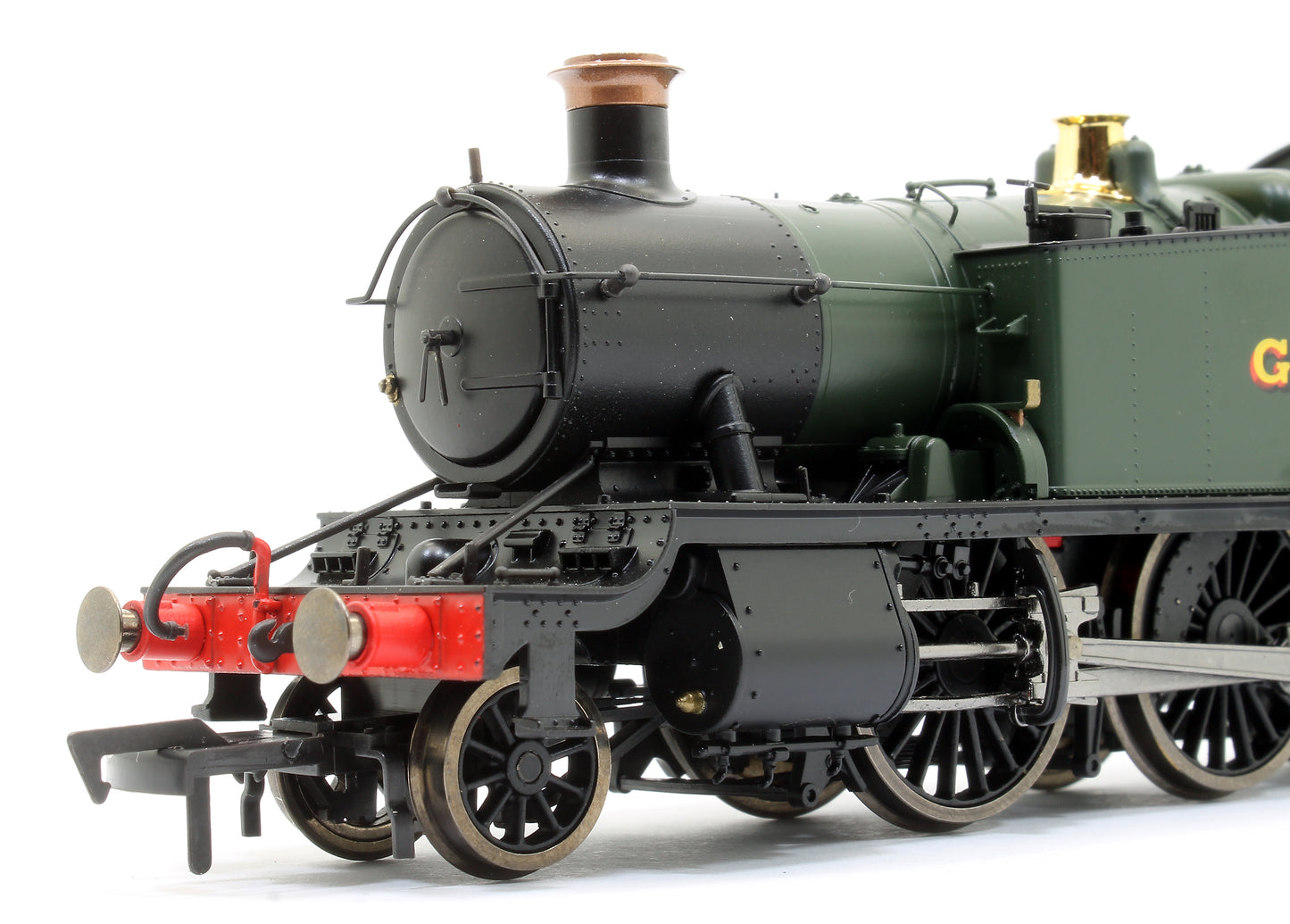 Large Prairie 2-6-2 Tank Locomotive #5150 in Green lettered GWR