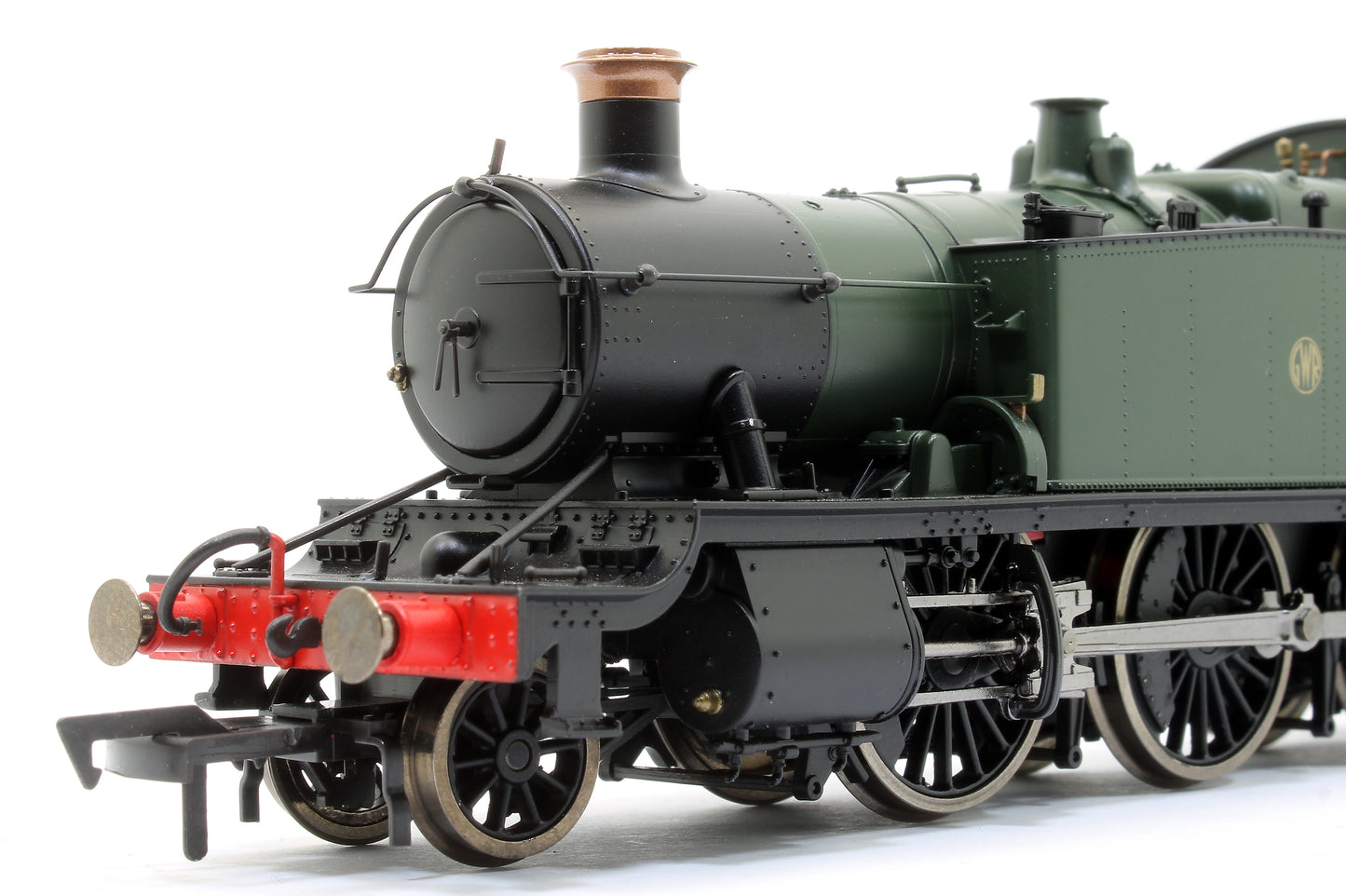 Large Prairie 2-6-2 Tank Locomotive #5108 in GWR Green Shirt Button Roundel - DCC Sound Fitted