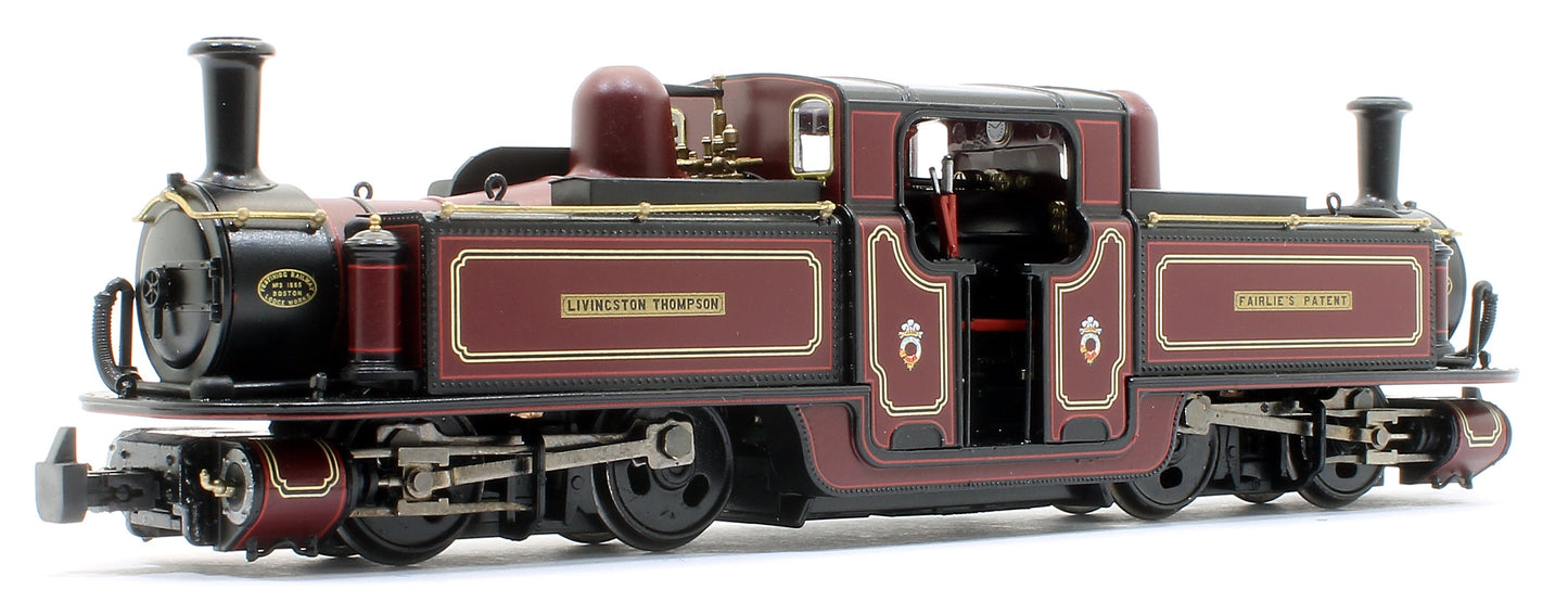 Pre-Owned 391-103SF Ffestiniog Railway Double Fairlie 'Livingston Thompson' FR Lined Maroon - DCC Sound