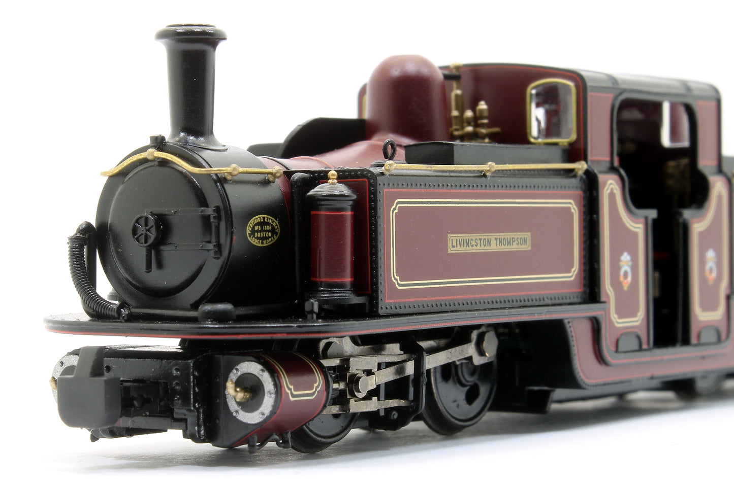 Pre-Owned 391-103SF Ffestiniog Railway Double Fairlie 'Livingston Thompson' FR Lined Maroon - DCC Sound