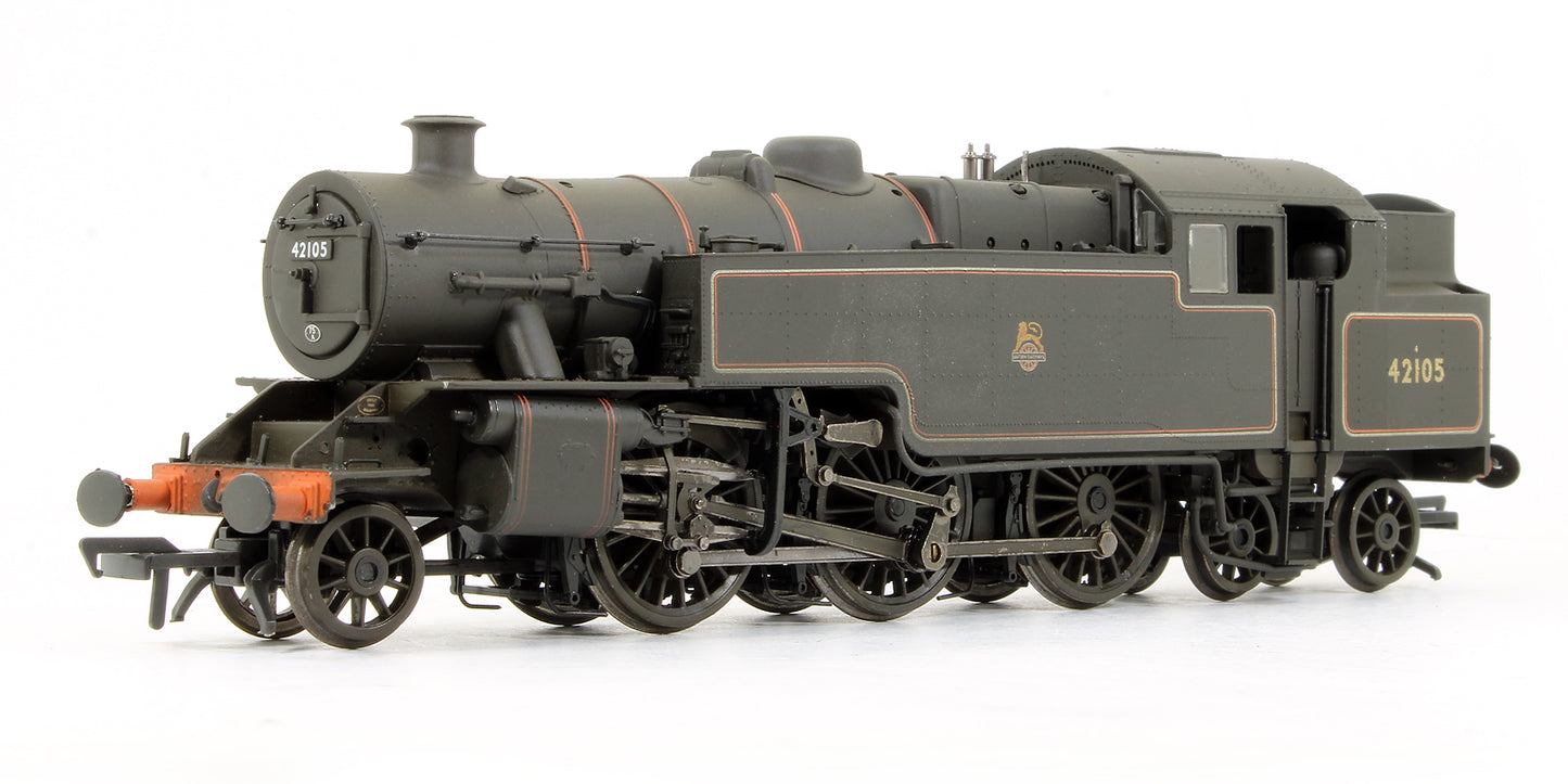 Pre-Owned Fairburn 2-6-4 Tank 42105 BR Lined Black Early Emblem Steam Locomotive (Weathered)