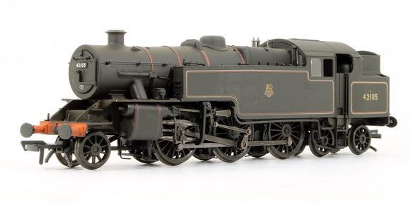 Pre-Owned Fairburn 2-6-4 Tank 42105 BR Lined Black Early Emblem Steam Locomotive (Weathered)
