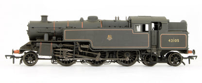 Pre-Owned Fairburn 2-6-4 Tank 42105 BR Lined Black Early Emblem Steam Locomotive (Weathered)