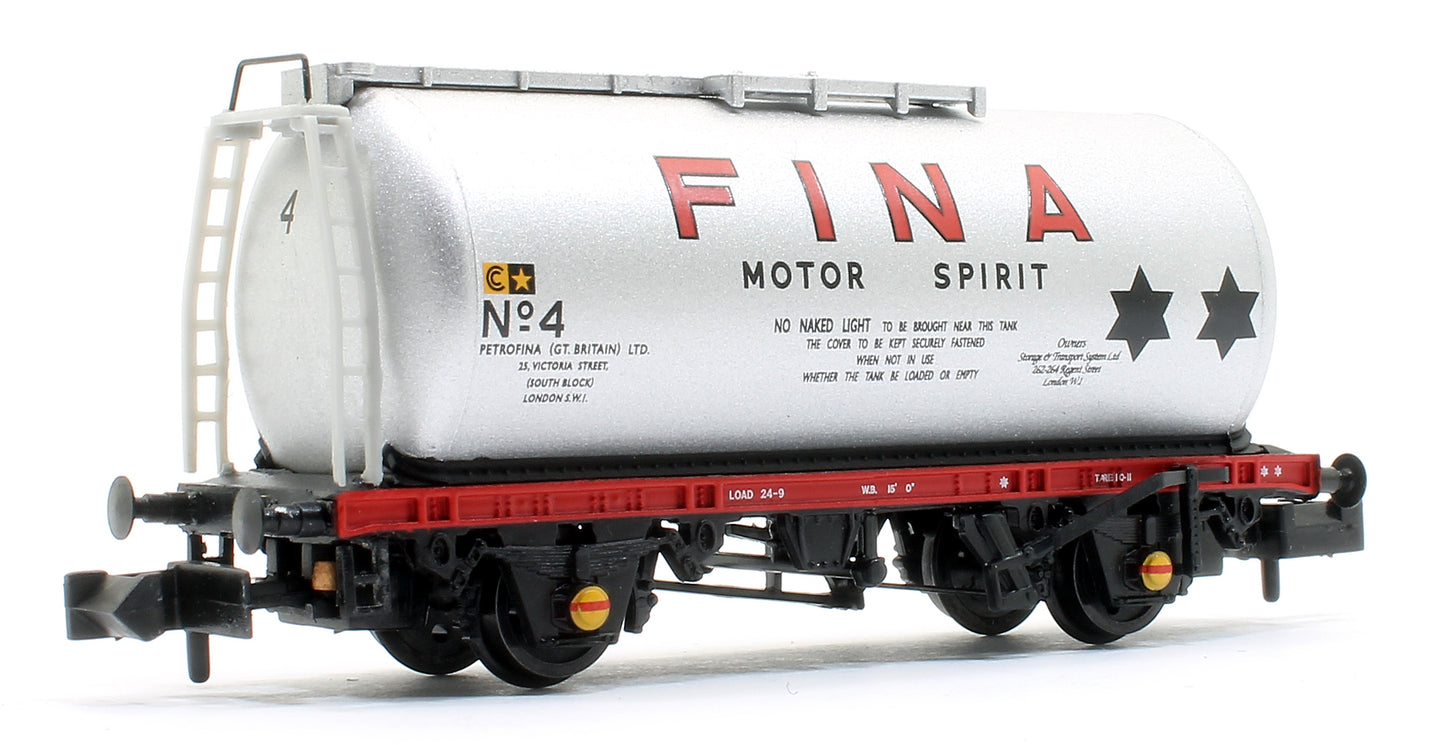 BR 45T TTA Tank Wagon 'Fina' Silver No. 4