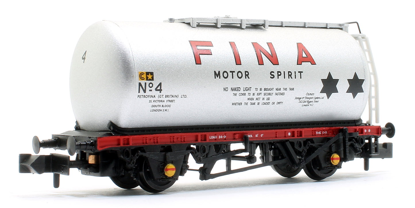 BR 45T TTA Tank Wagon 'Fina' Silver No. 4