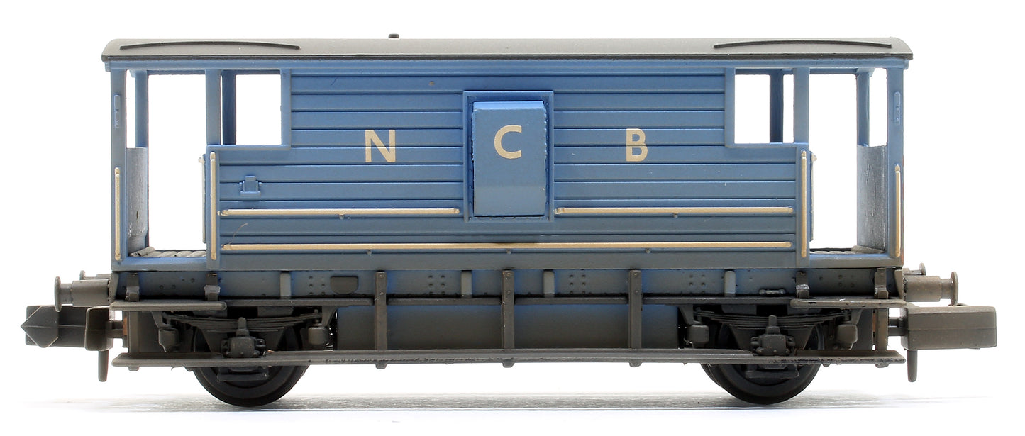 LMS 20T Brake Van NCB Blue - Weathered