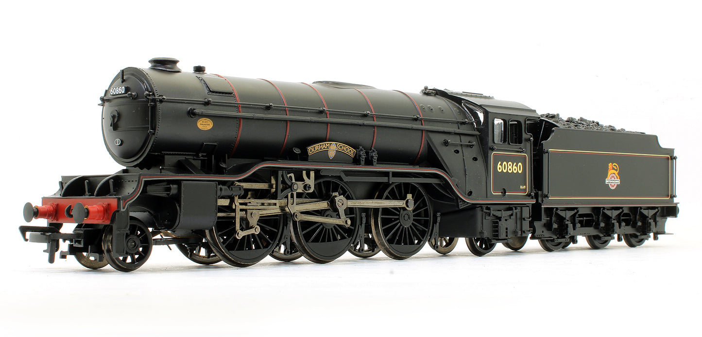 Pre-Owned 31-564 Class V2 60860 'Durham School' BR Black Early Emblem Steam Locomotive