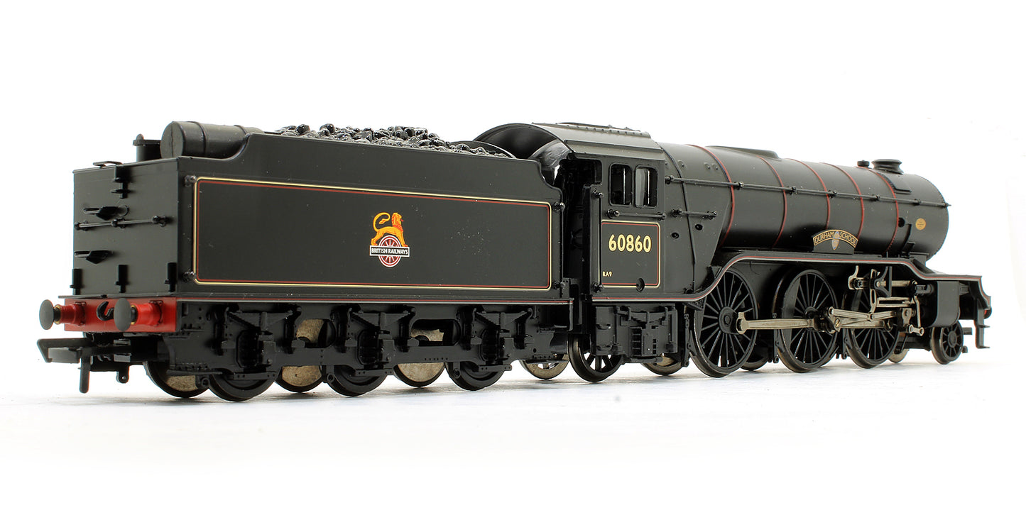Pre-Owned 31-564 Class V2 60860 'Durham School' BR Black Early Emblem Steam Locomotive