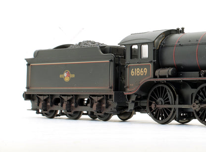 Pre-Owned Class K3 61869 BR Black Late Crest Steam Locomotive (Weathered)