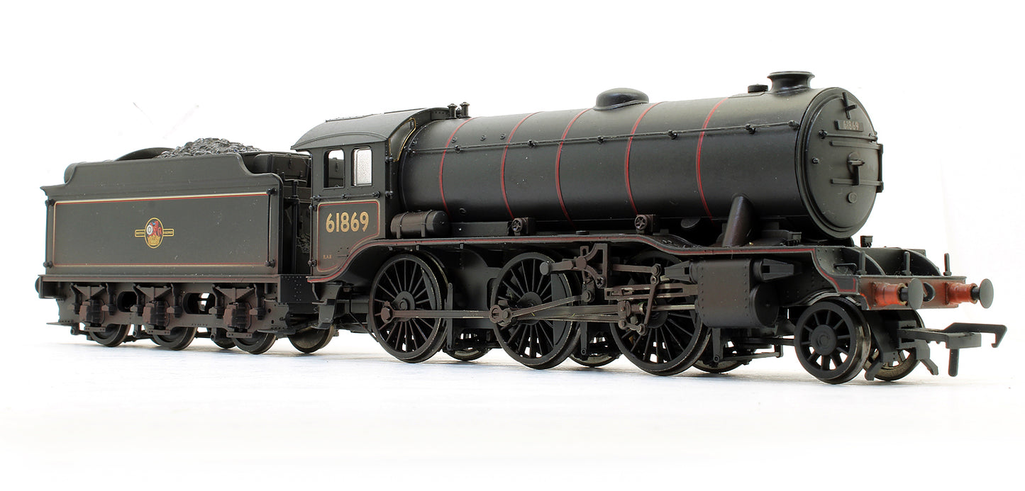 Pre-Owned Class K3 61869 BR Black Late Crest Steam Locomotive (Weathered)