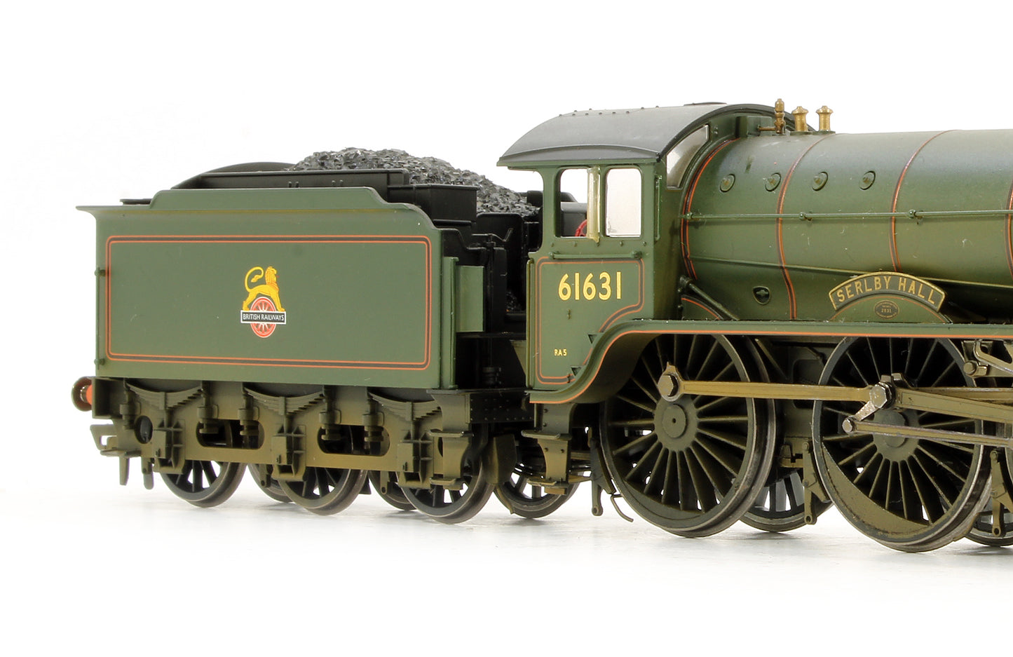 Pre-Owned BR 4-6-0 Class B17/2 'Serlby Hall' No.61631 Steam Locomotive - Weathered