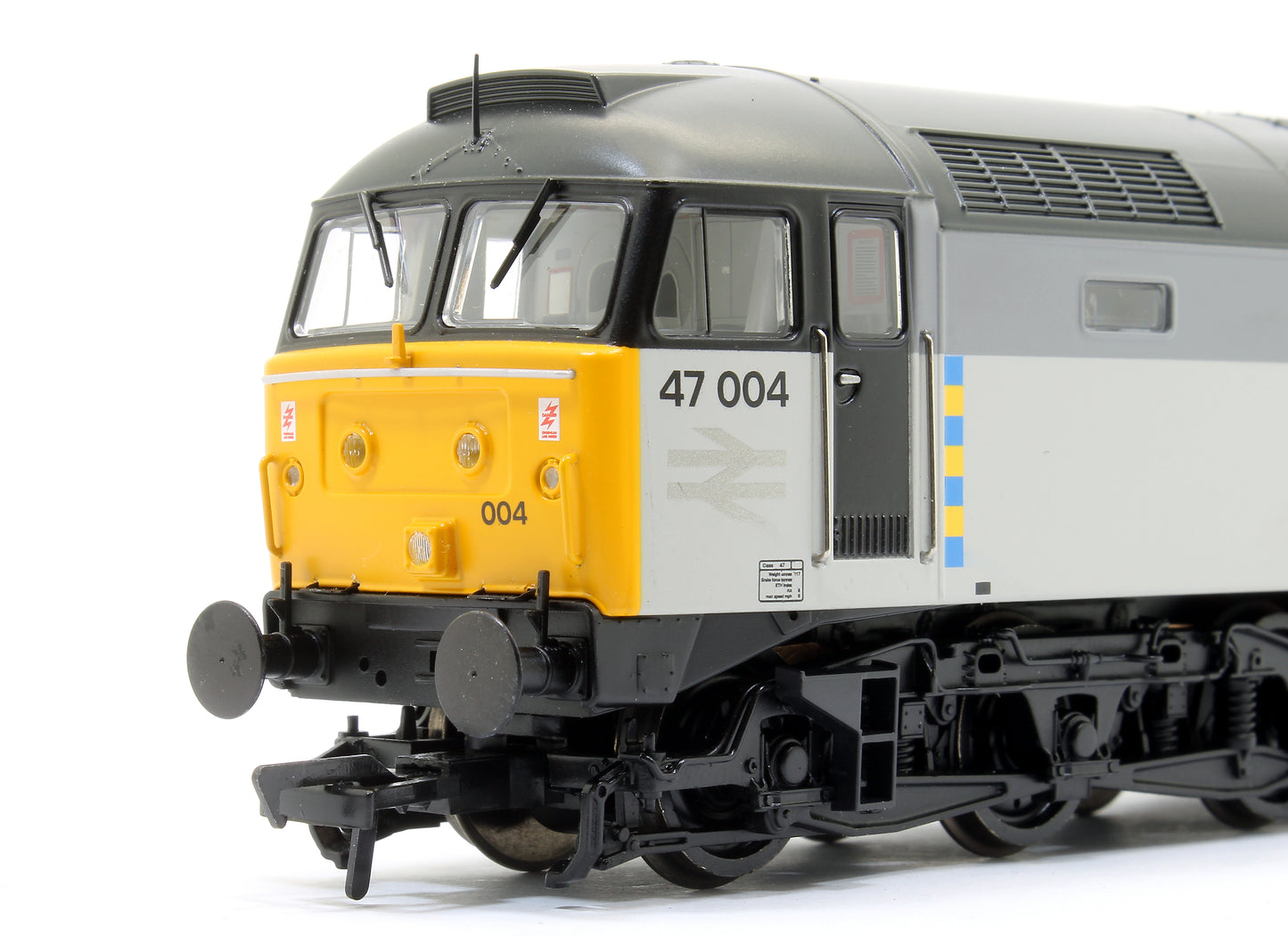 Class 47/0 47004 BR Railfreight Construction Sector Diesel Locomotive DCC Sound