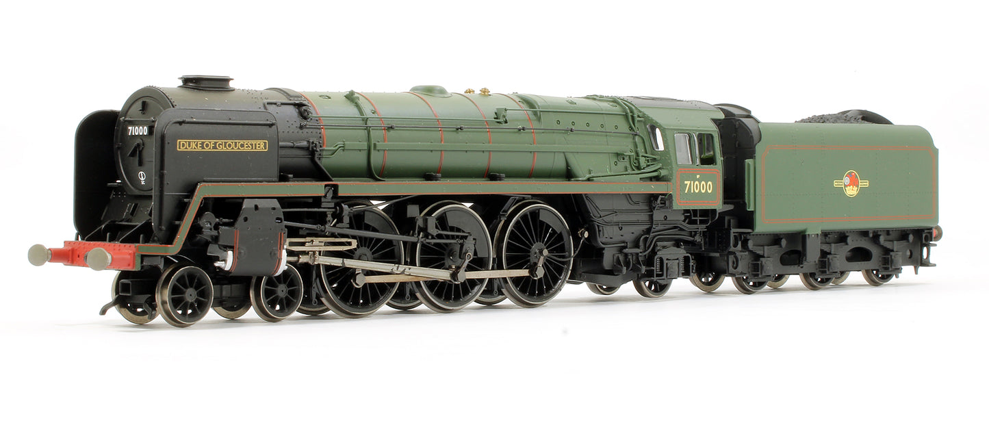 Pre-Owned R3168 RailRoad BR 4-6-2 Class 8 'Duke Of Gloucester' 71000 Steam Locomotive