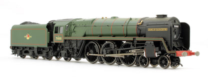 Pre-Owned R3168 RailRoad BR 4-6-2 Class 8 'Duke Of Gloucester' 71000 Steam Locomotive