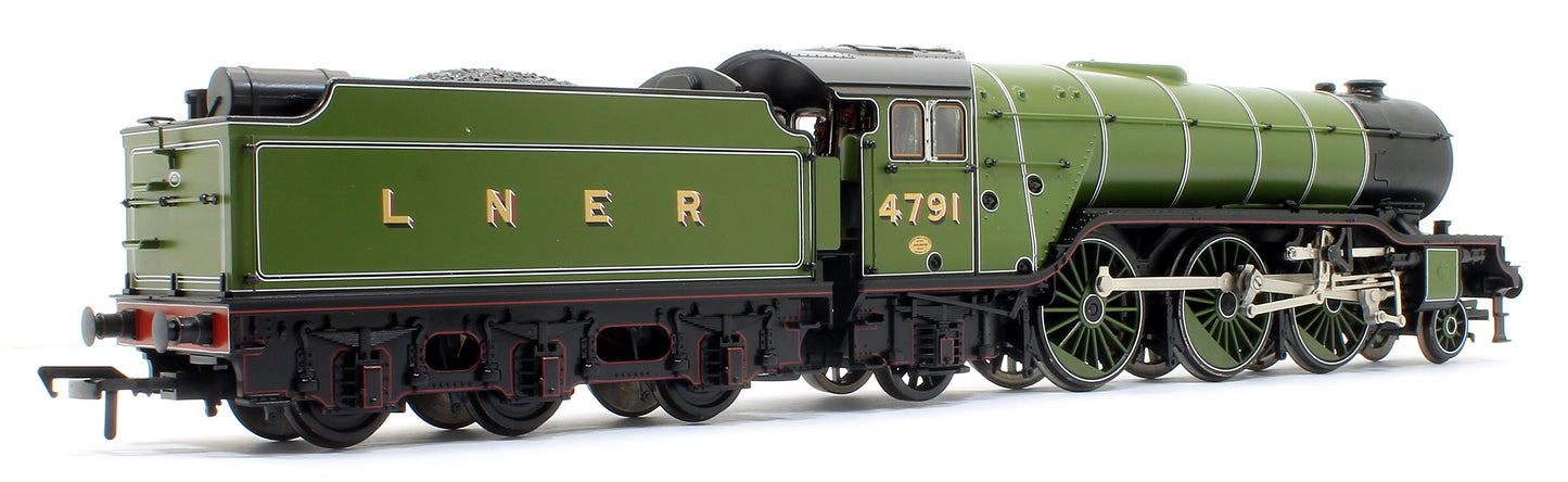 Pre-Owned LNER V2 4791 LNER Lined Green (Original) - DCC Sound