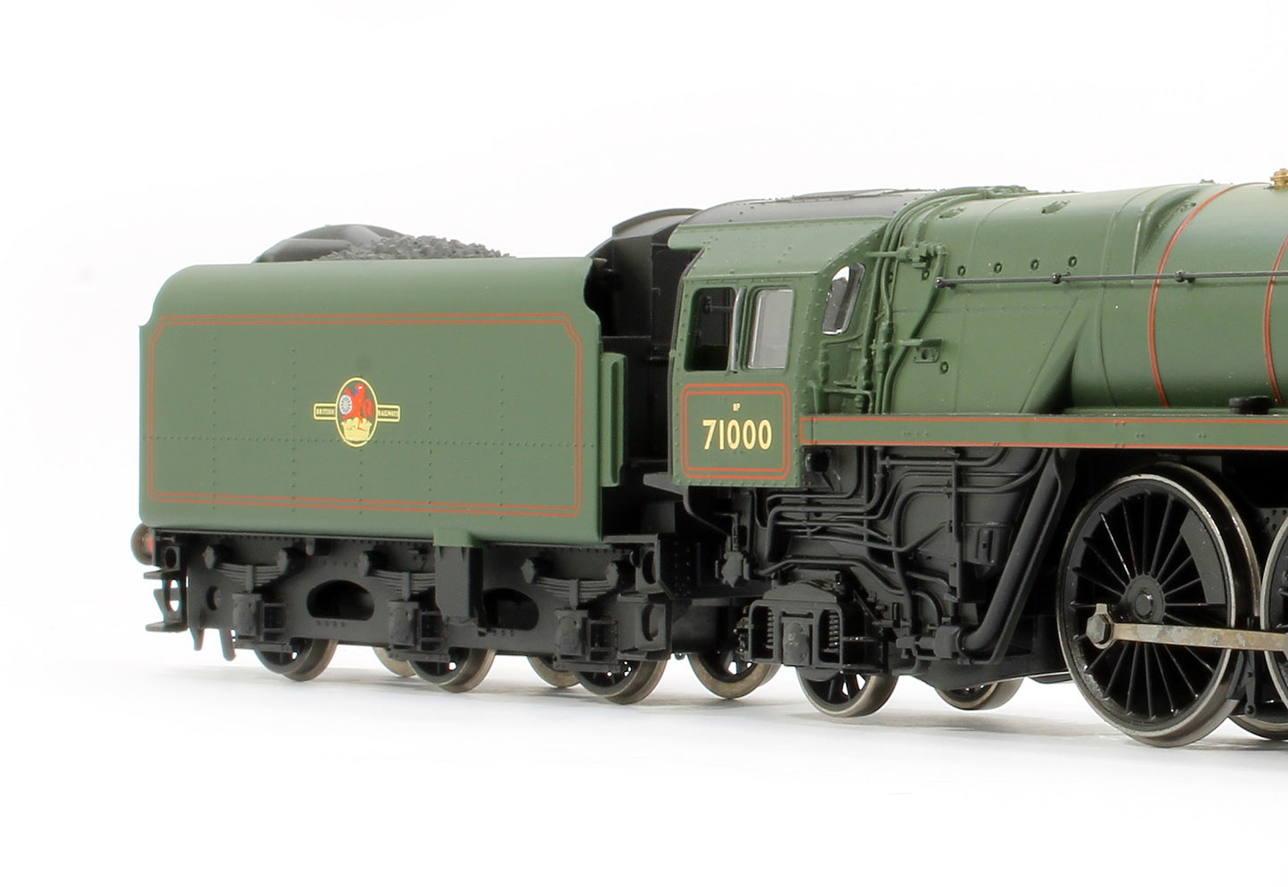 Pre-Owned R3168 RailRoad BR 4-6-2 Class 8 'Duke Of Gloucester' 71000 Steam Locomotive