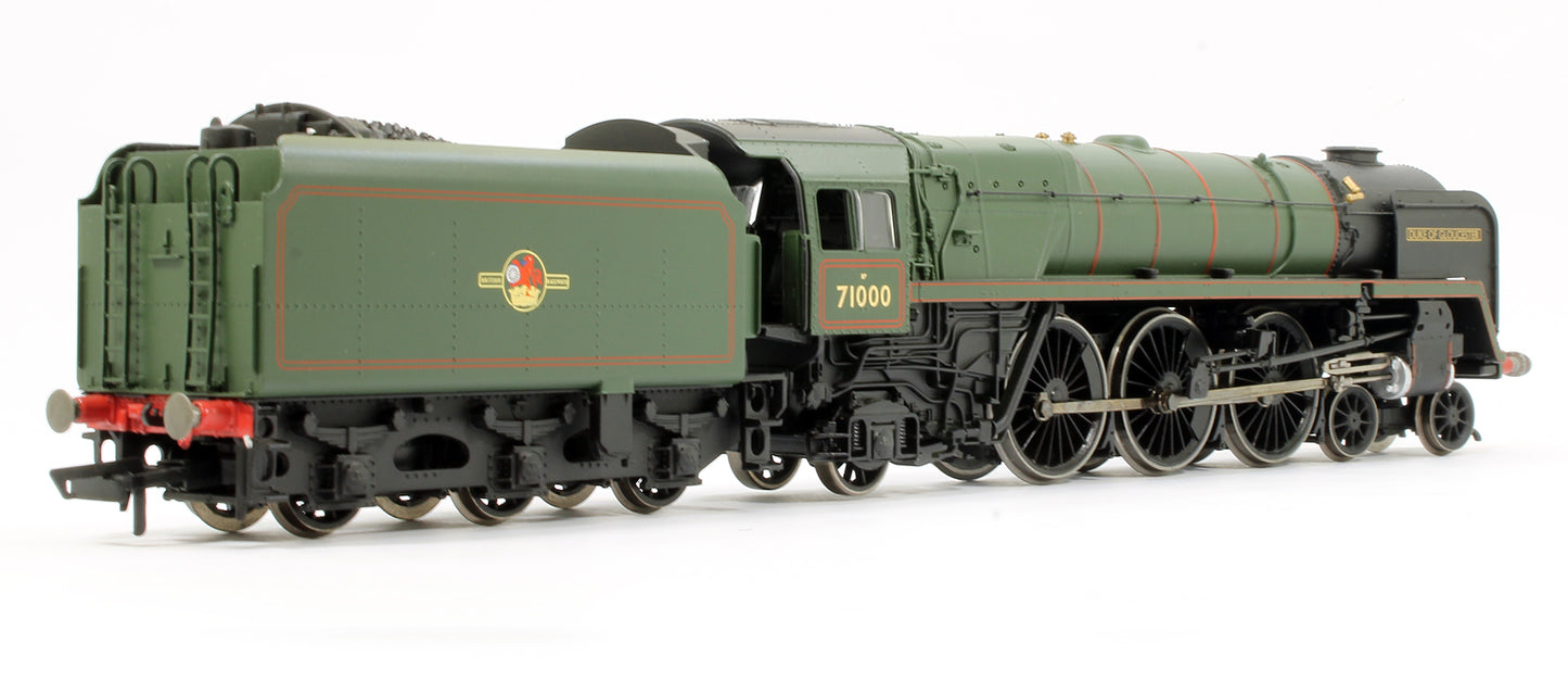 Pre-Owned R3168 RailRoad BR 4-6-2 Class 8 'Duke Of Gloucester' 71000 Steam Locomotive