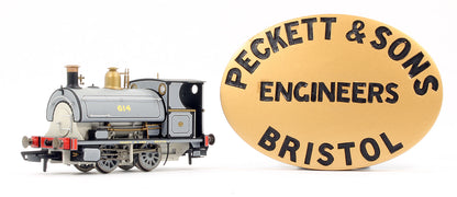 Pre-Owned R3825 Peckett 614 Steam Locomotive Centenary Year Limited Edition