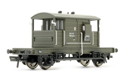 Pre-Owned 38-404 SR Pill Box Brake Van BR Departmental Olive Green