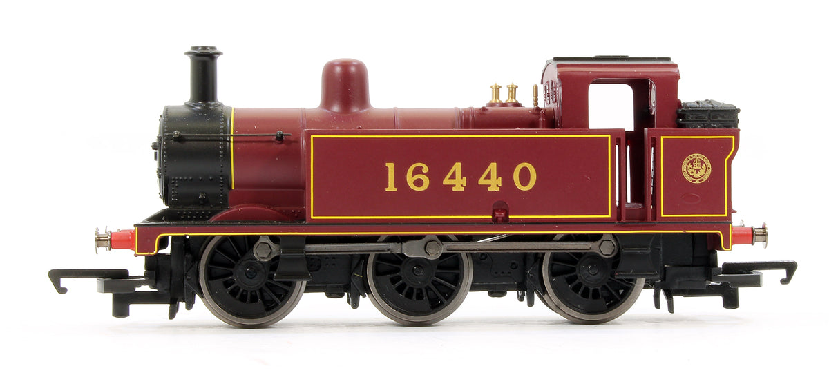 Pre-Owned RailRoad LMS 0-6-0T Class 3F '16440' Steam Locomotive (DCC Fitted)