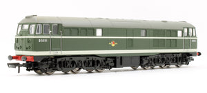 Pre-Owned RailRoad BR Green Class 31 'D5551' Diesel Locomotive TTS Sound Fitted