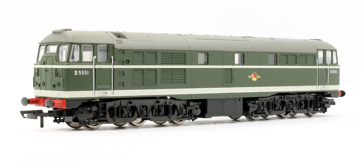 Pre-Owned RailRoad BR Green Class 31 'D5551' Diesel Locomotive TTS Sound Fitted