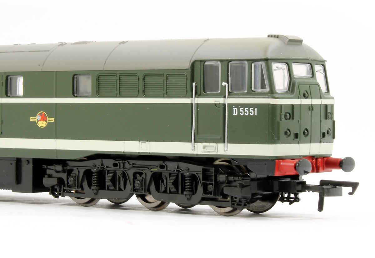 Pre-Owned RailRoad BR Green Class 31 'D5551' Diesel Locomotive TTS Sound Fitted
