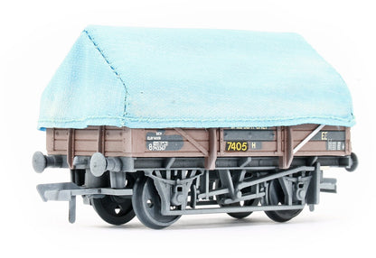 5 Plank China Clay Wagon BR Bauxite (TOPS) With Hood No.B743367