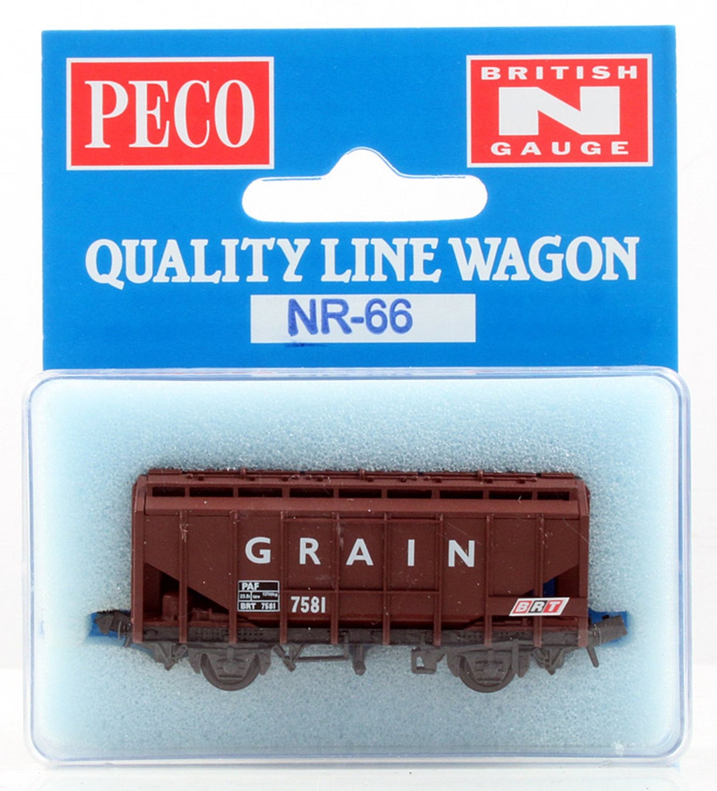 Brown Grain Wagon No.7581