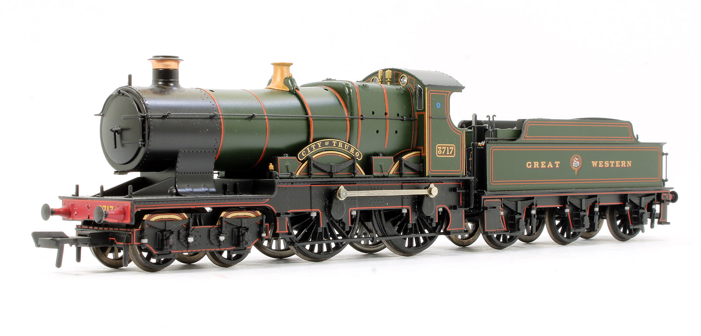 Pre-Owned 31-725NRMC City Class 3717 'City Of Truro' Great Western Garter Crest Steam Locomotive (Exclusive Edition)