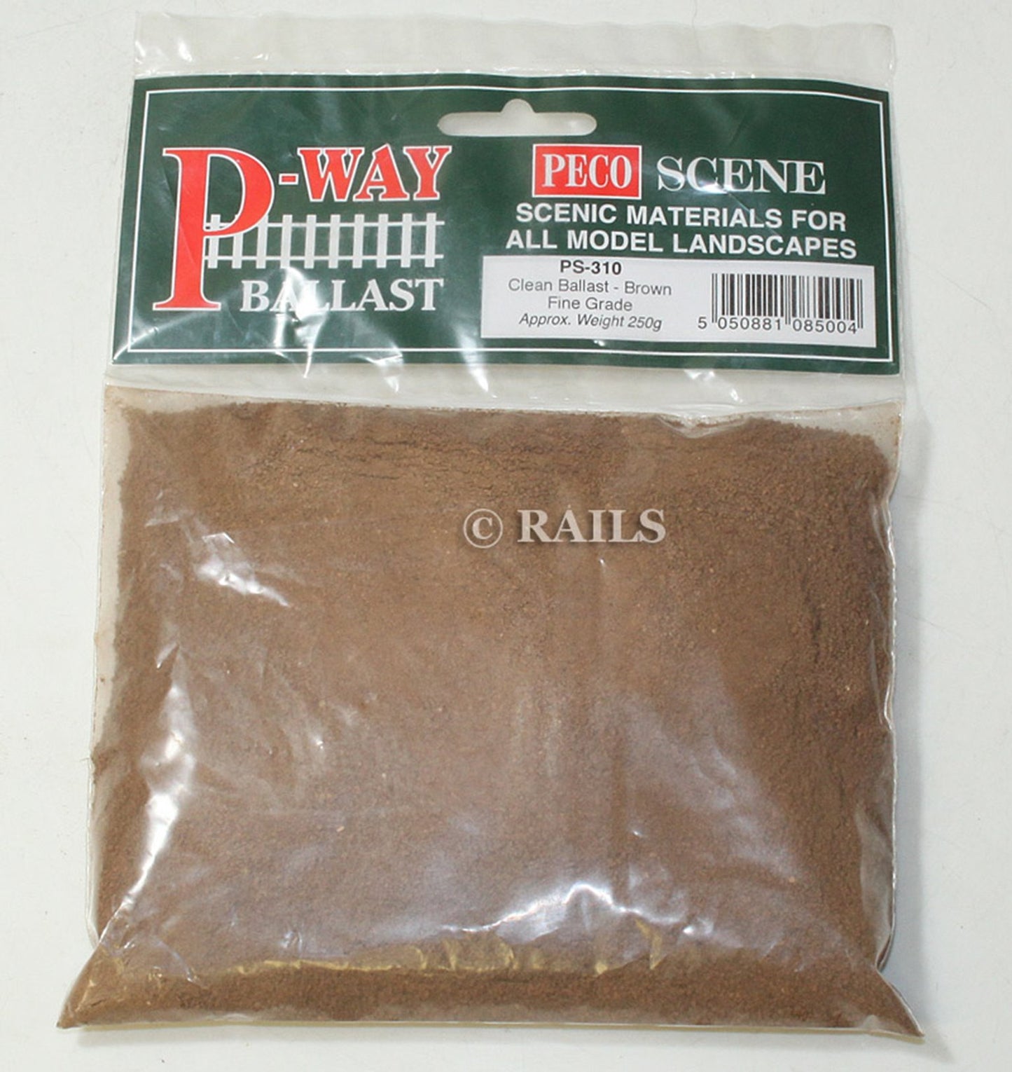 Clean Ballast - Brown - Fine Grade (Approx Weight 250g)