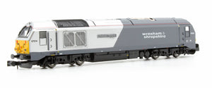 Wrexham & Shropshire Cl.67 014 Thomas Telford (DCC-Fitted)