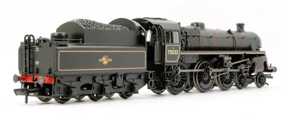 Pre-Owned Standard Class 4MT 75033 BR2 tender BR Lined Black Late Crest Steam Locomotive