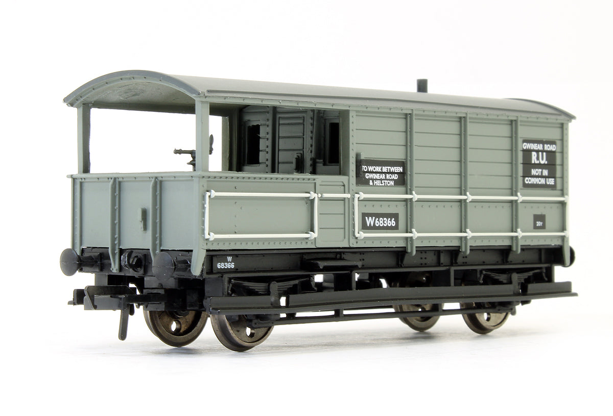 Pre-Owned 20 Ton Toad Brake Van 'Gwinear Road RU' BR Grey Exclusive Edition