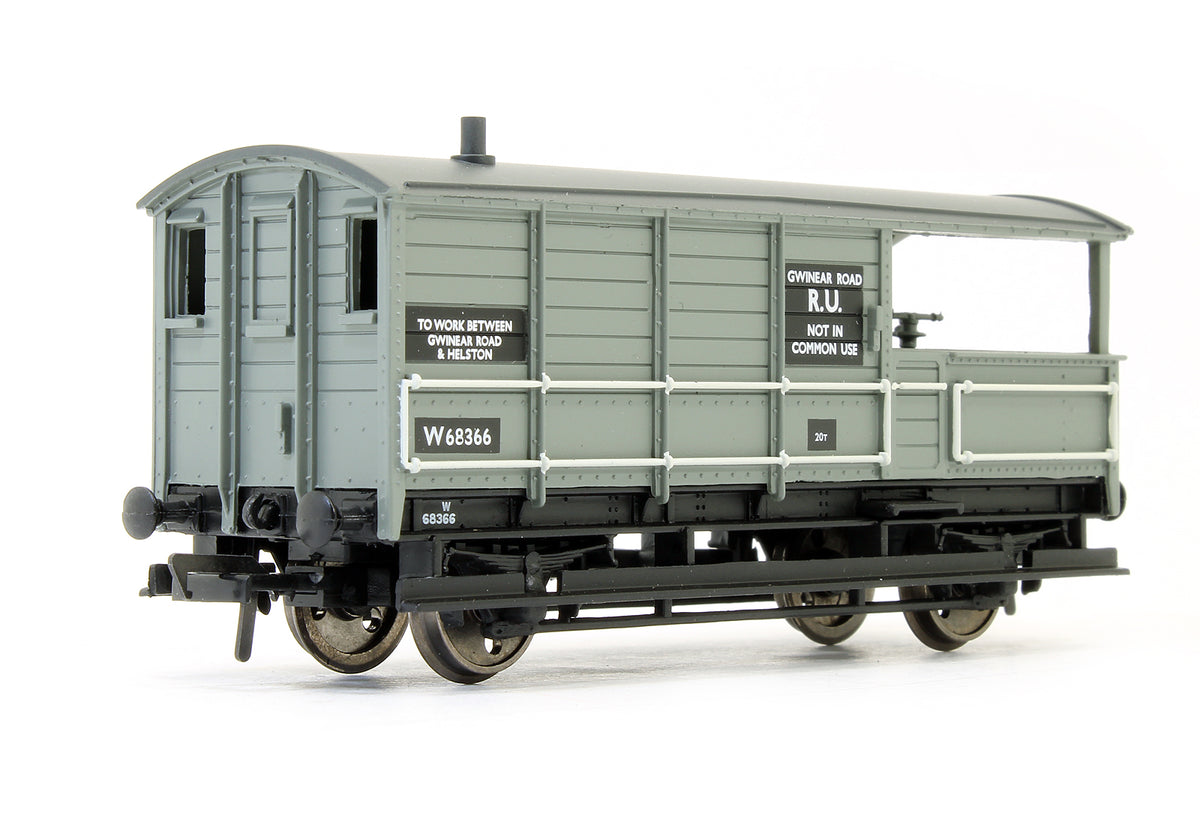 Pre-Owned 20 Ton Toad Brake Van 'Gwinear Road RU' BR Grey Exclusive Edition