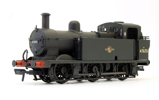 Pre-Owned Class 3F Fowler Jinty 47673 BR Black Late Crest Steam Locomotive (Weathered)