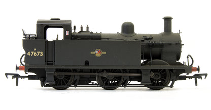 Pre-Owned Class 3F Fowler Jinty 47673 BR Black Late Crest Steam Locomotive (Weathered)