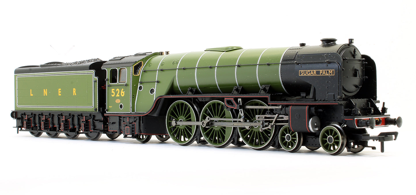 Pre-Owned Class A2 526 'Sugar Palm' LNER Green Steam Locomotive - DCC Sound