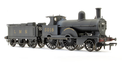 Custom Weathered LNWR Improved Precedent Class 'Talavera' LMS Black 2-4-0 Steam Locomotive No.5018