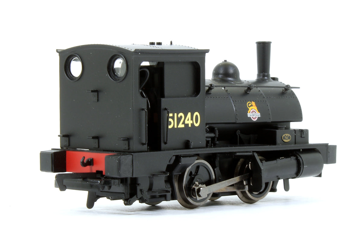 Pre-Owned BR Pug 0-4-0 No.51240 Steam Locomotive